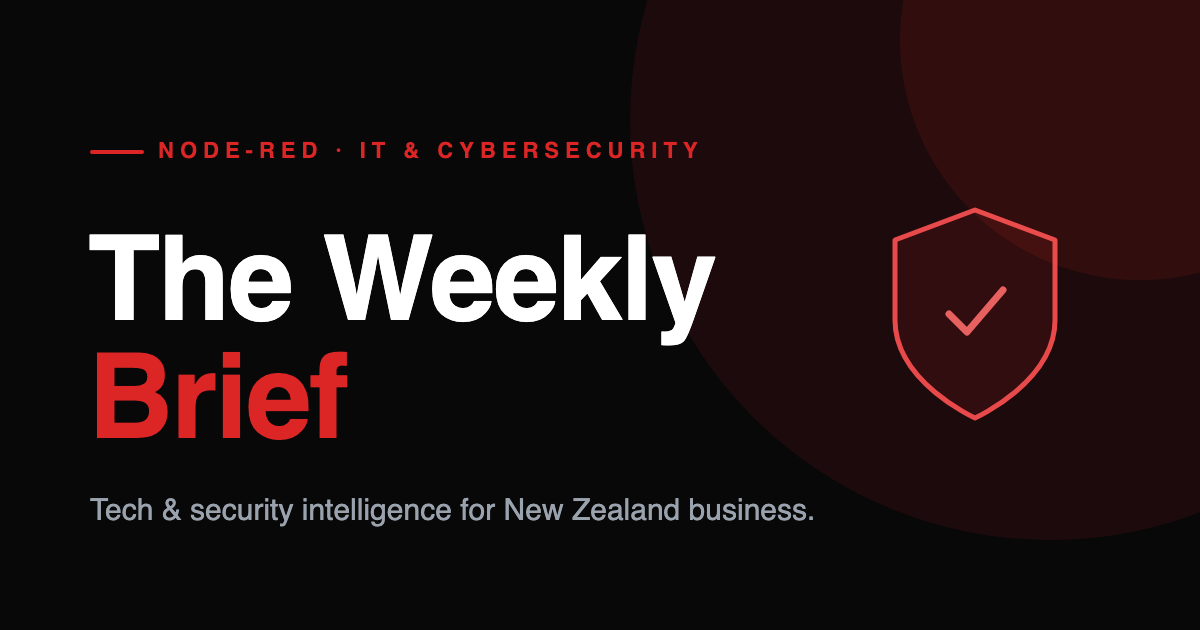 The Weekly Brief — Issue 002